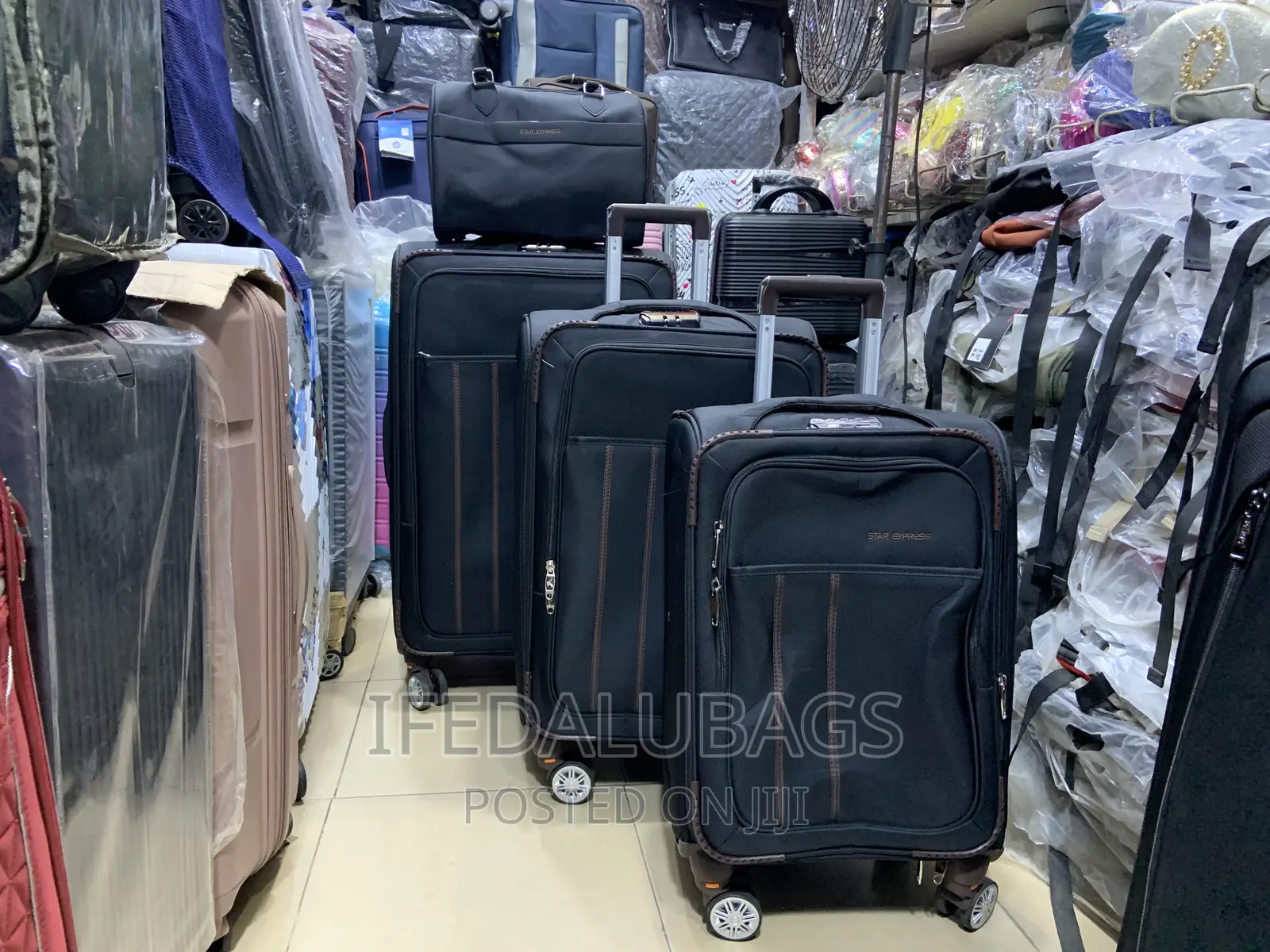 Set of Quality Good Pathner Luggage With Detachable Tyre