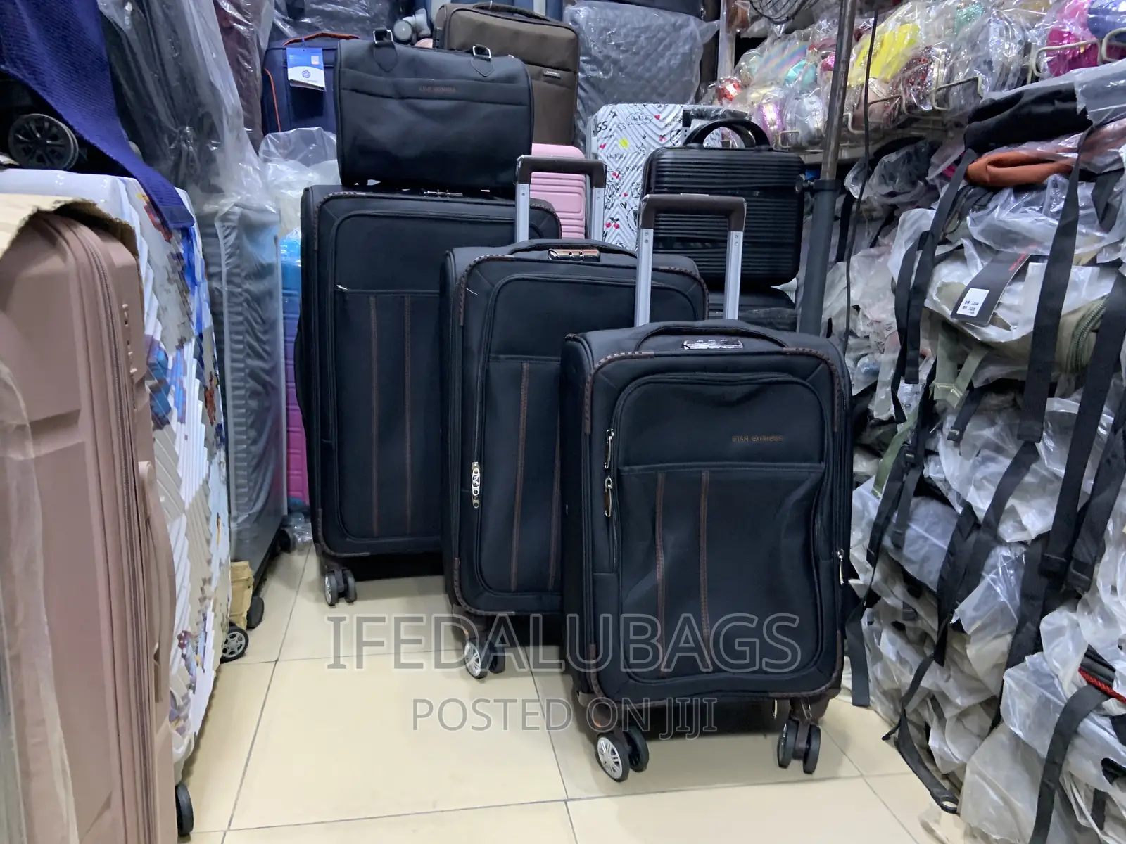 Set of Quality Good Pathner Luggage With Detachable Tyre