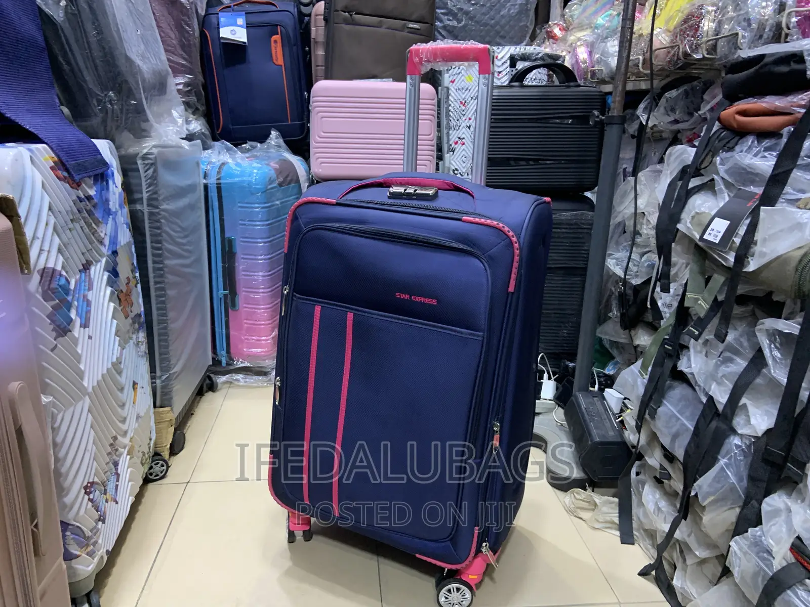 Medium Size Quality Travel Luggage With Detachable Wheels