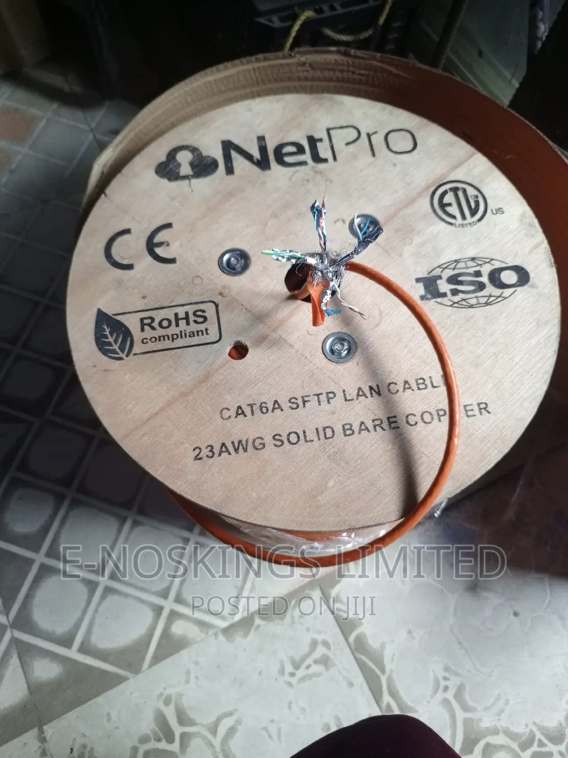 Cat6a Network SFTP by 300m