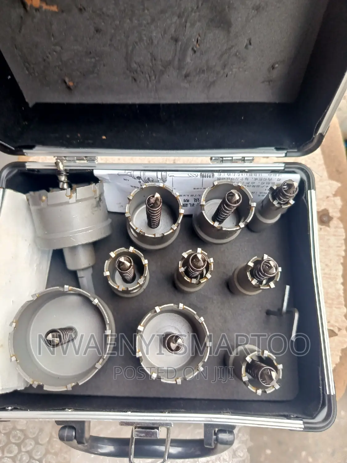 11⁄2inches Set of Stainless Steel Hole Saw