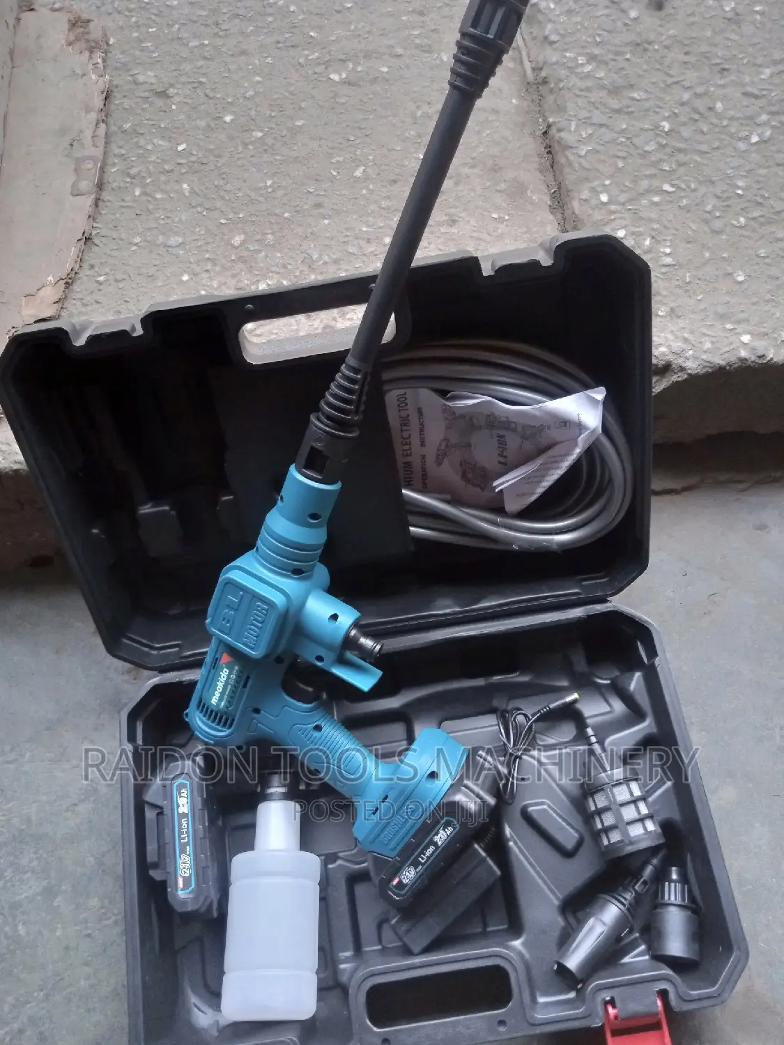 Heavy Duty Cordless Pressure Washer