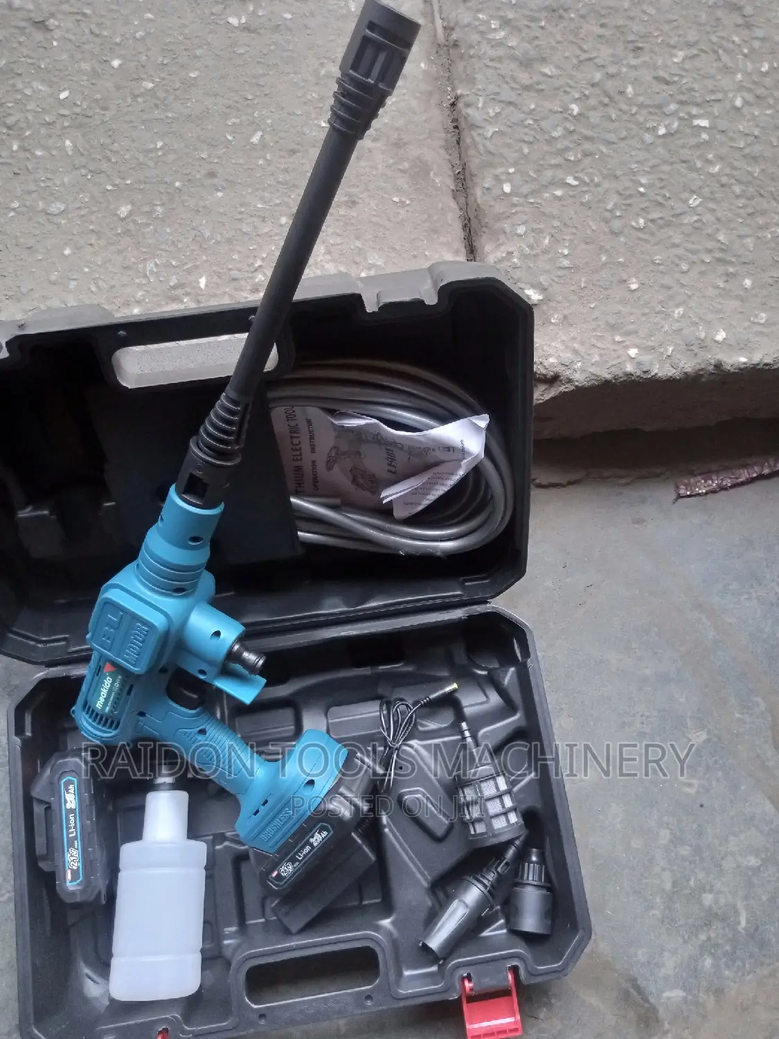 Heavy Duty Cordless Pressure Washer