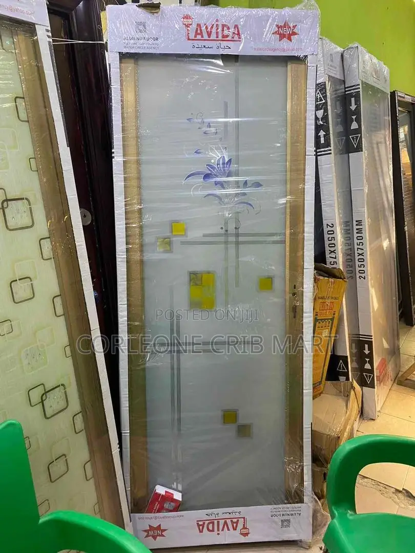 Toilet Glass Surface Door