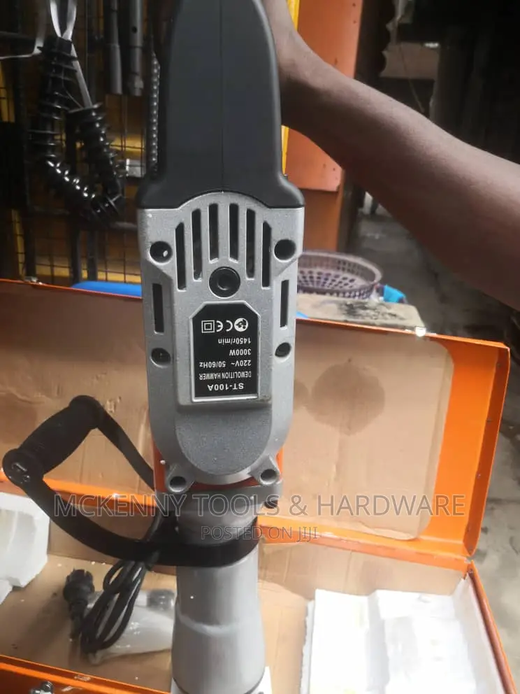 Heavy Duty Electric Demolition Jack Hammer - 3000 W