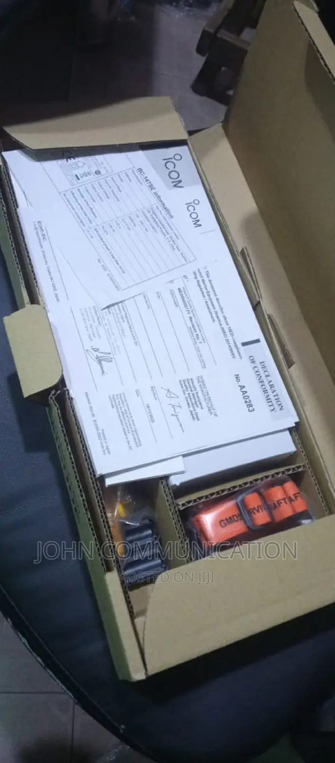 Icom Ic-Gm1600e VHF Marine Transceiver GMDSS Radio