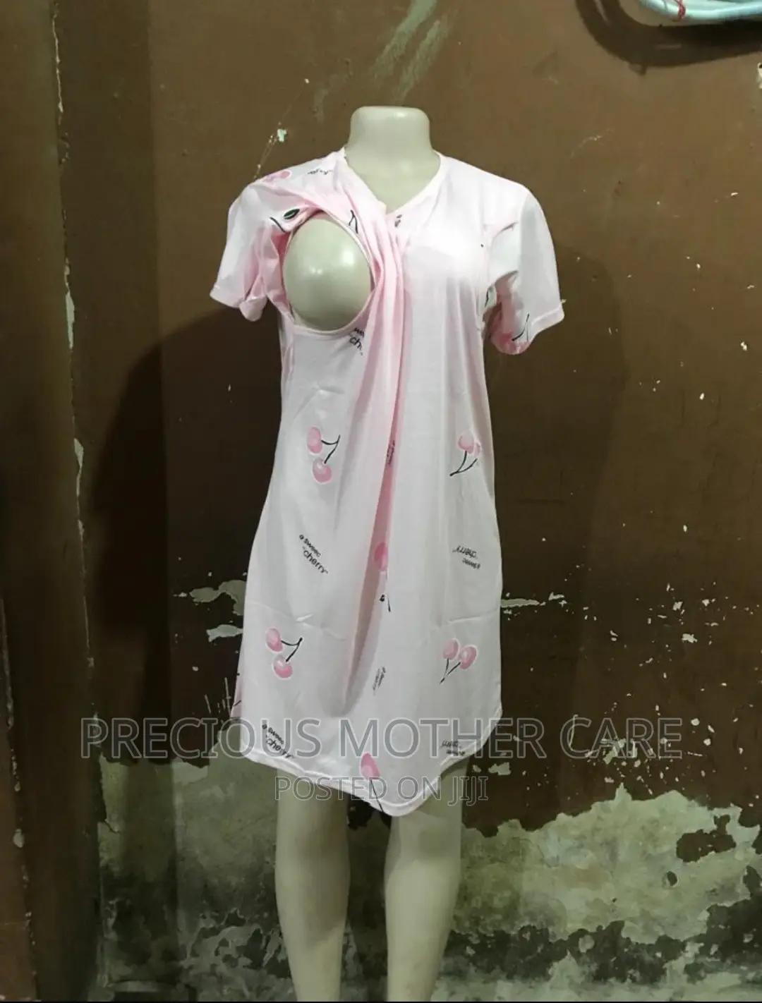 Multipurpose Maternity and Nursing Night Gown