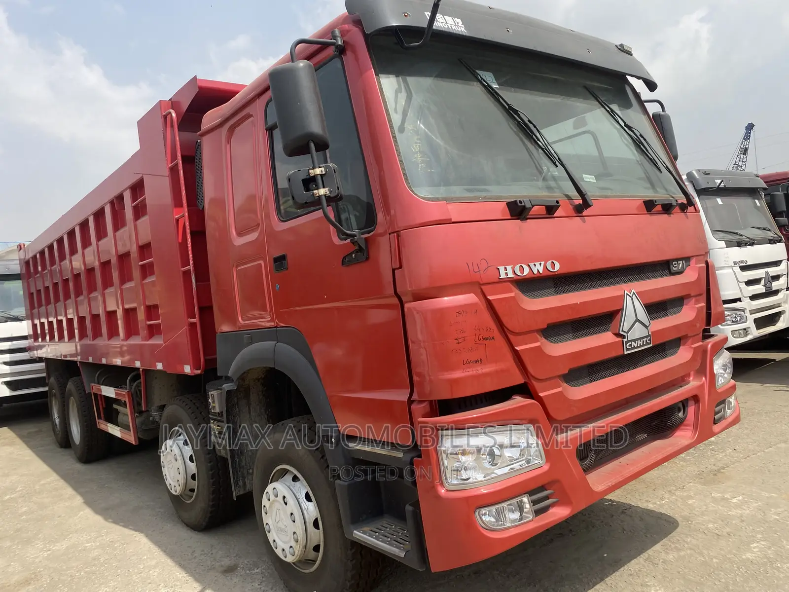 Howo 371 Tipper With 12 Tyres