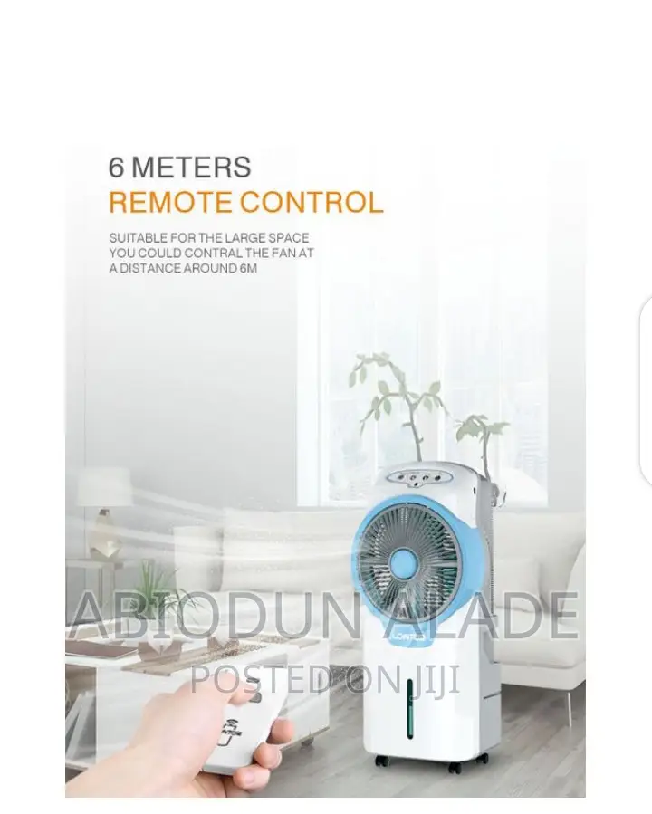 Lontor Rechargeable Air Cooler - Water Fan Remote Control