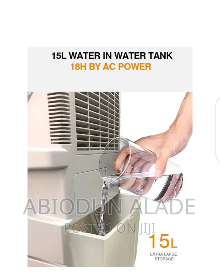 Lontor Rechargeable Air Cooler - Water Fan Remote Control
