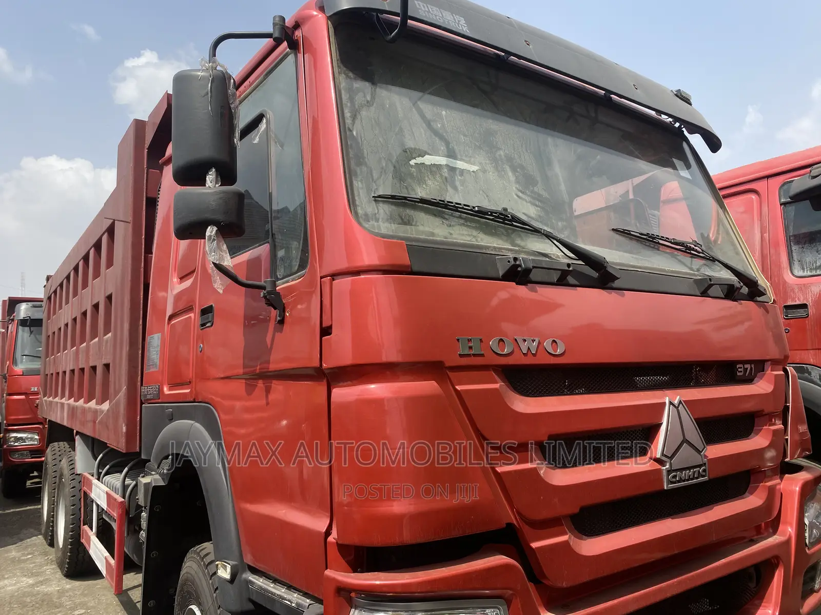 Howo 371 10tyres Red