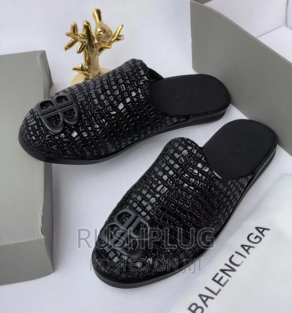 Monogram Balenciaga Classic Half Shoe
