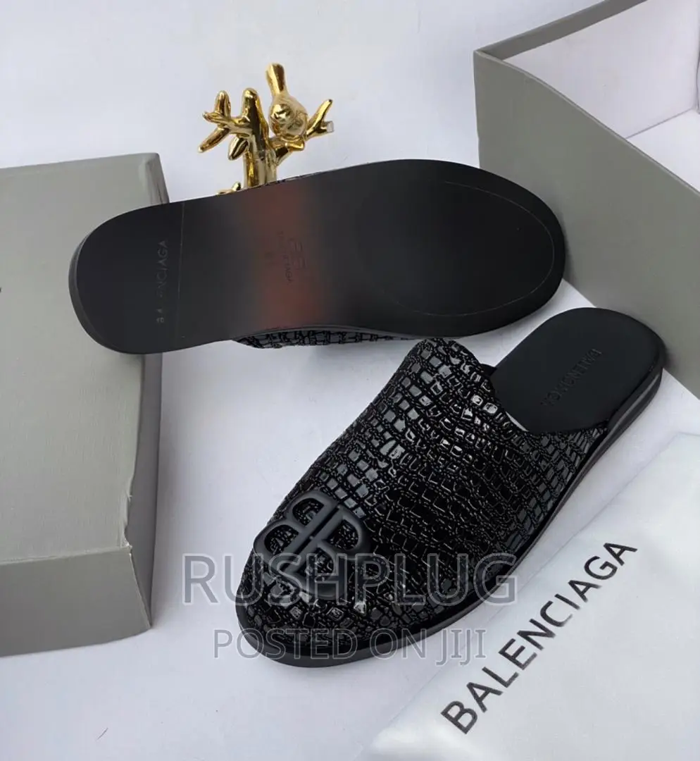 Monogram Balenciaga Classic Half Shoe