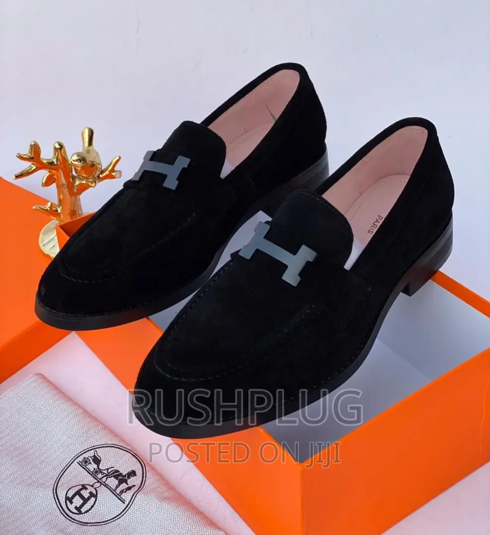 2023 Hermes Suede Shoe