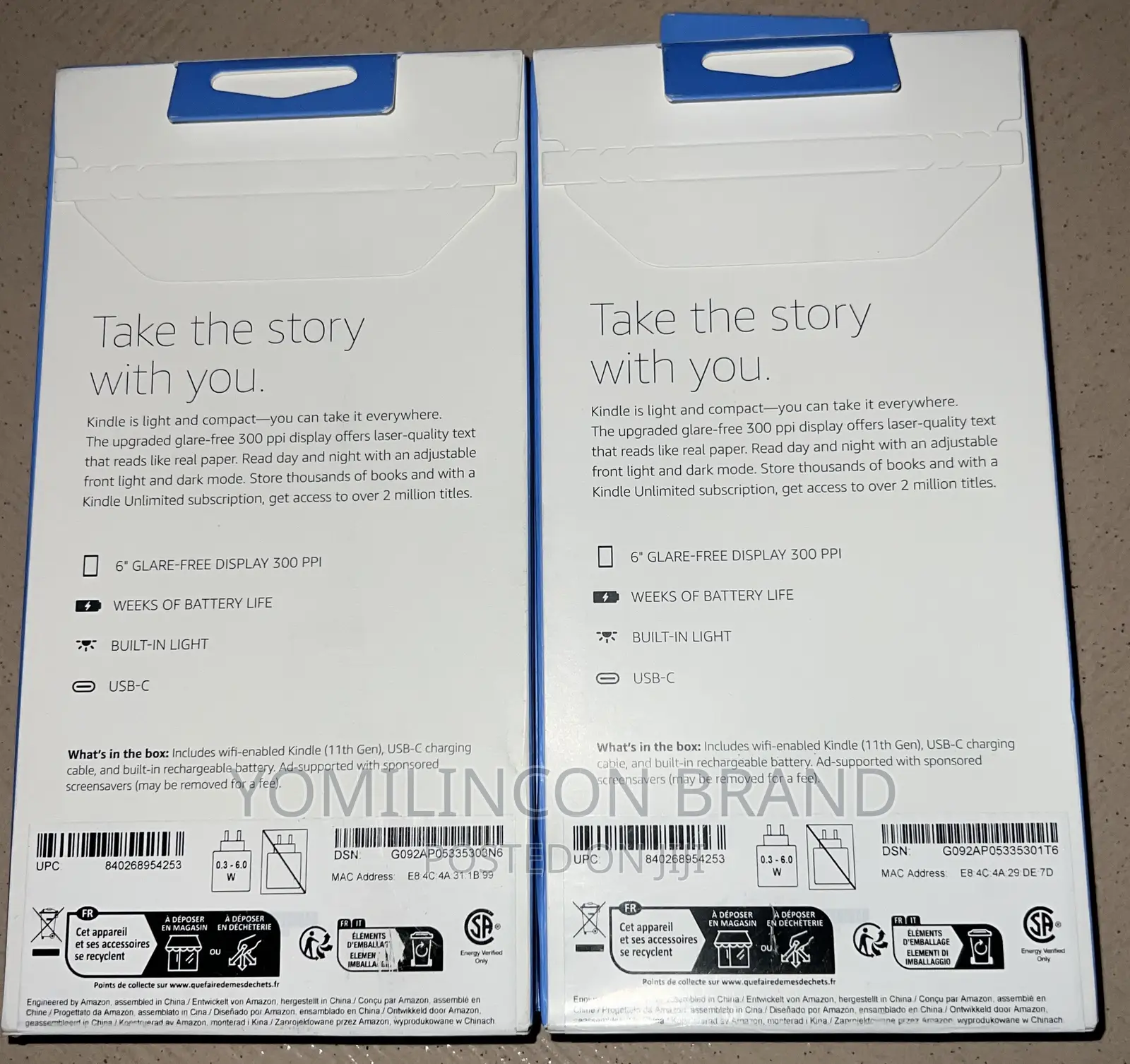 New Amazon Kindle Paperwhite 16 GB Black