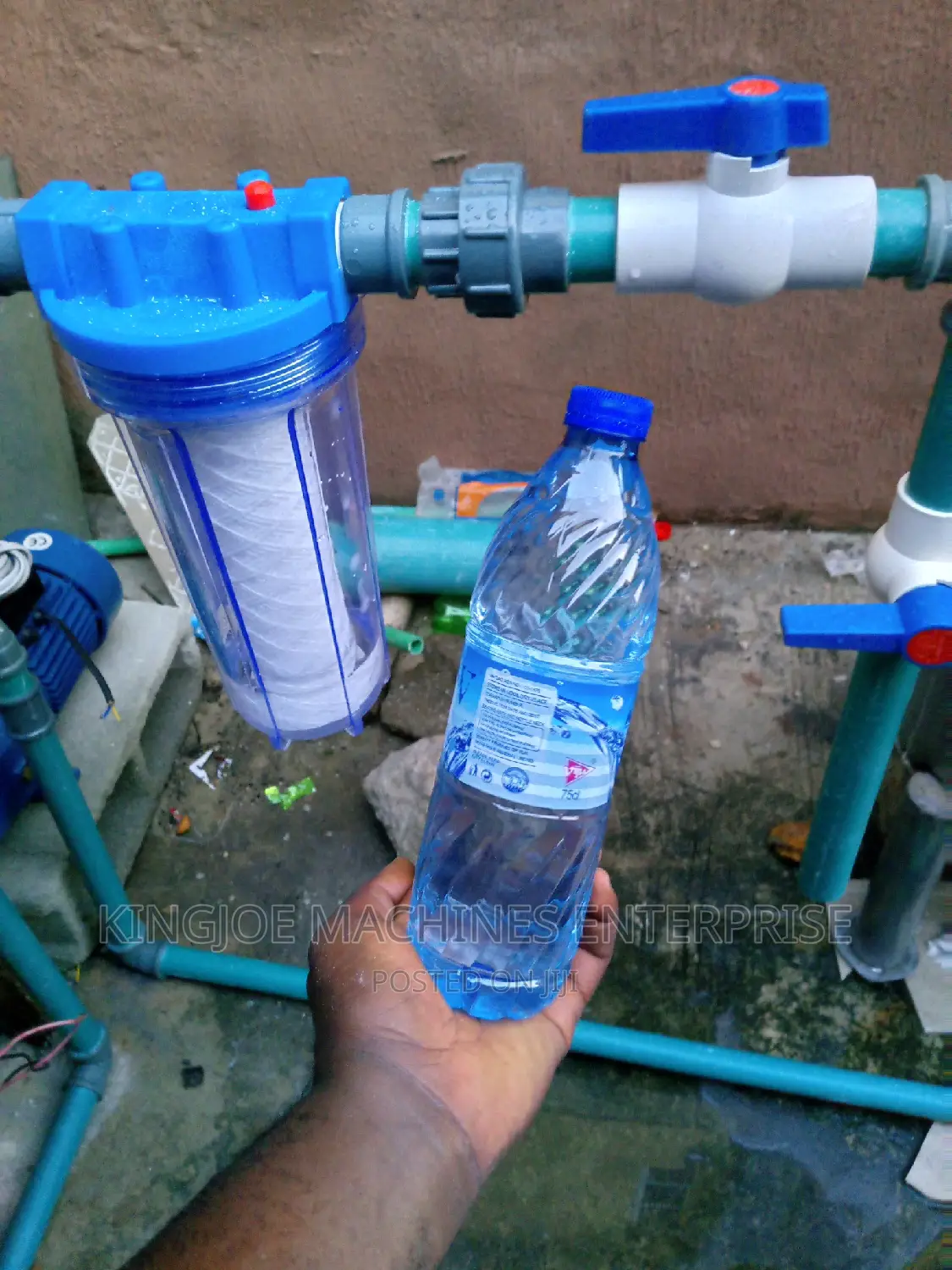Cylinder Tank Water Treatment