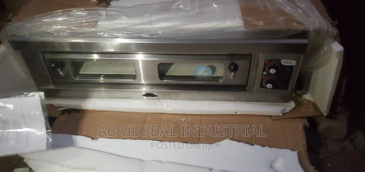 Industrial Pizza Oven Stainless , Single Deck Pizza Oven