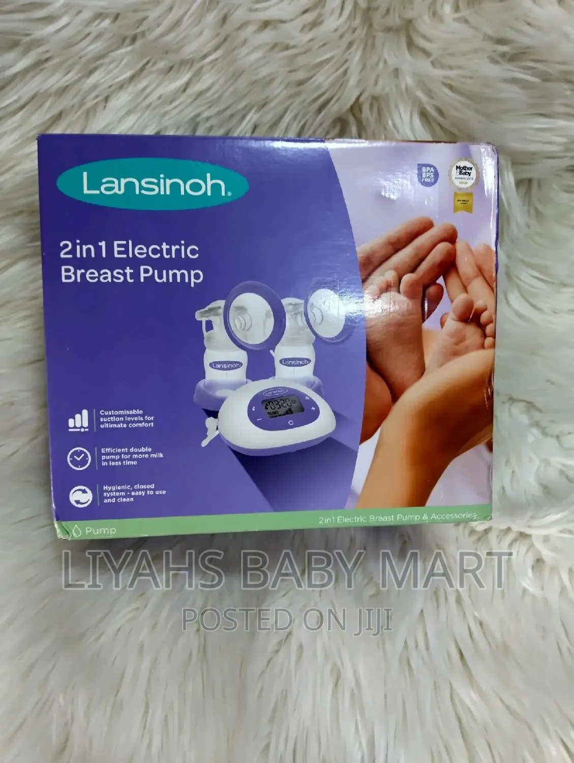 Lansinoh 2 in 1 Electric Breast Pump