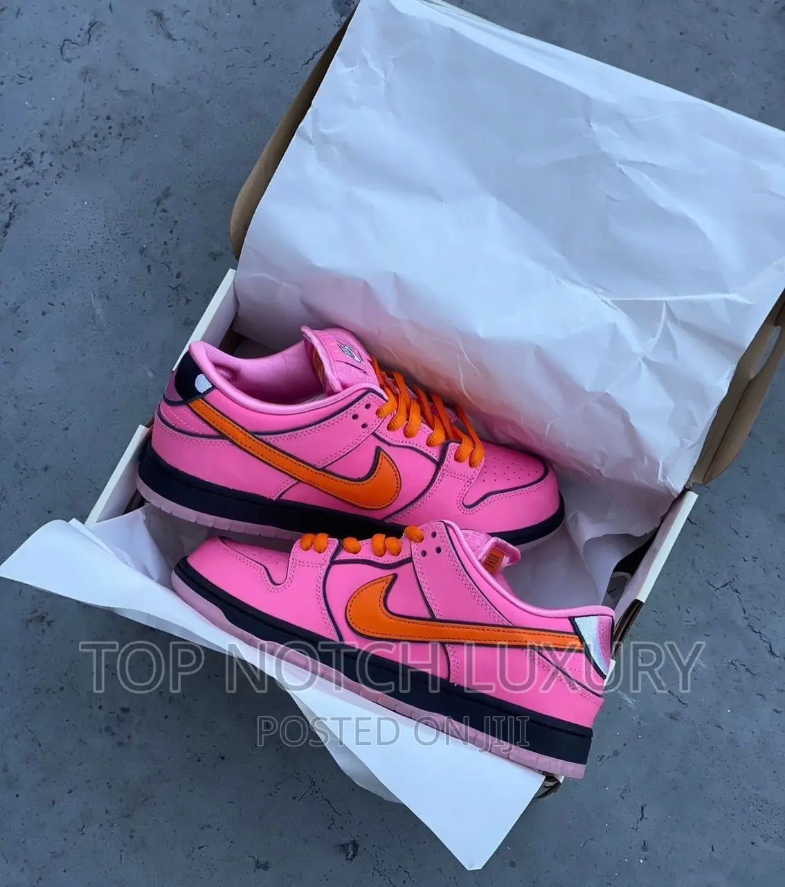 The Powerpuff Girls X Nike Sb Dunk Low Blossom Lotus Pink”