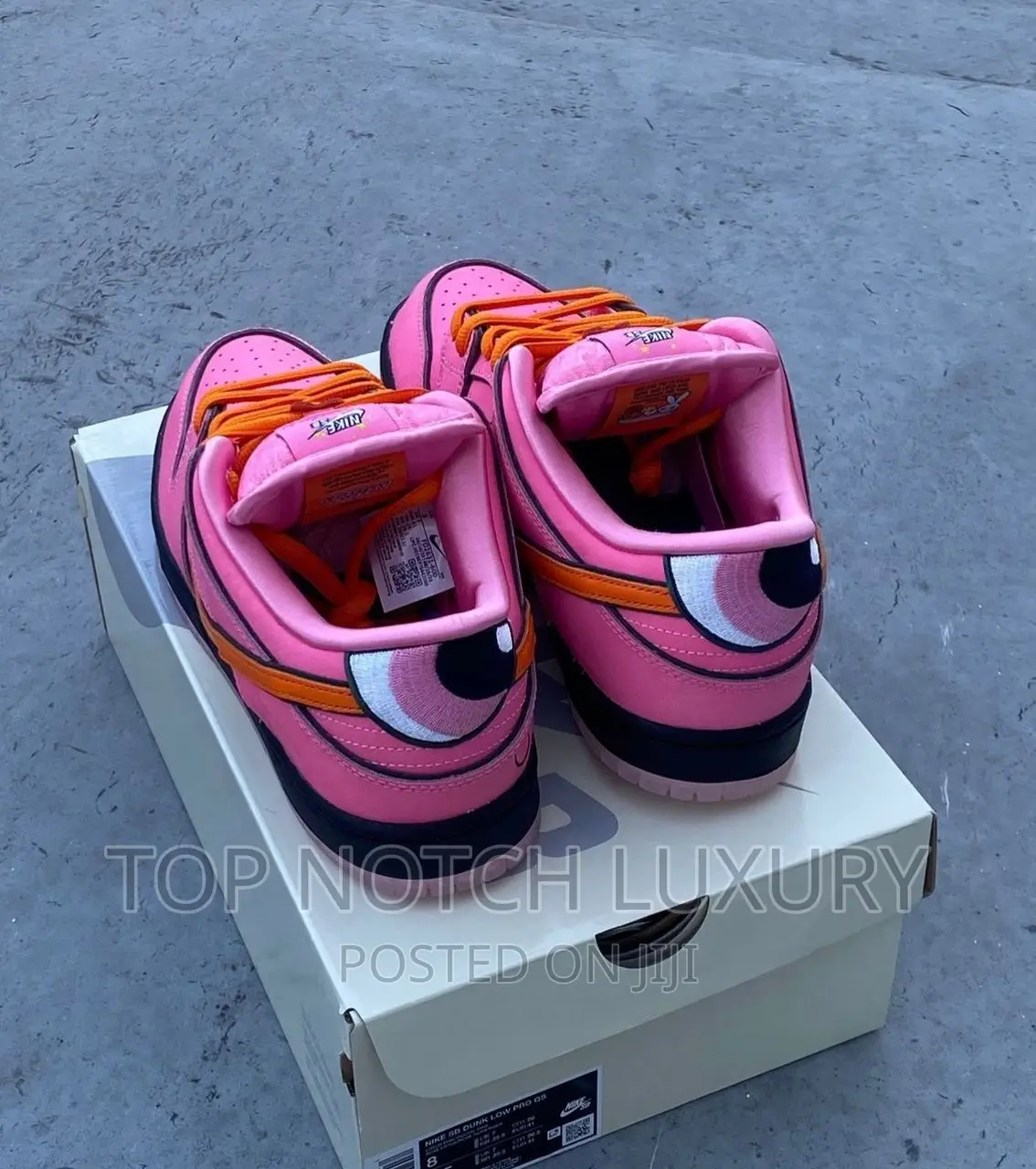 The Powerpuff Girls X Nike Sb Dunk Low Blossom Lotus Pink”