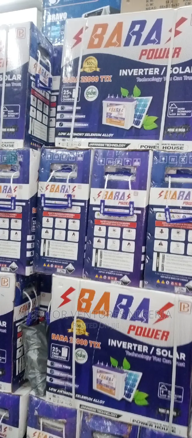 Solar Battery Bara Power Tubular Lithium 220,Safe Maintenace
