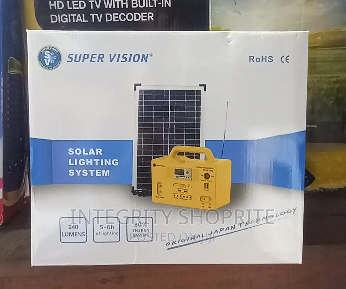 Solar Generator Rechargeable Battery Power System