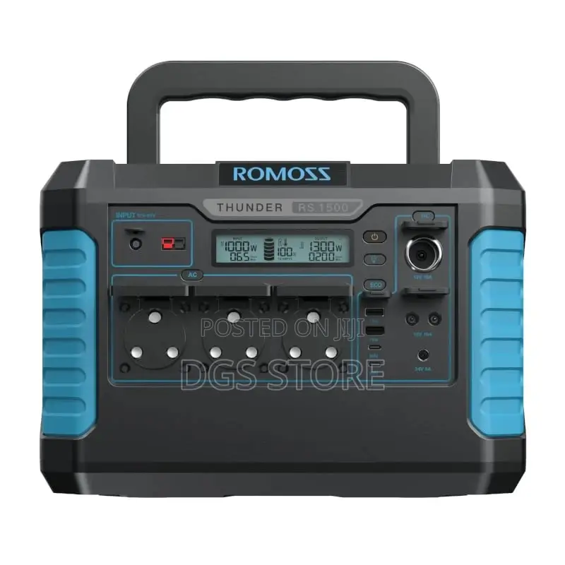 Romoss Portable Power Station Thunder Rs1500 358000mah Bank