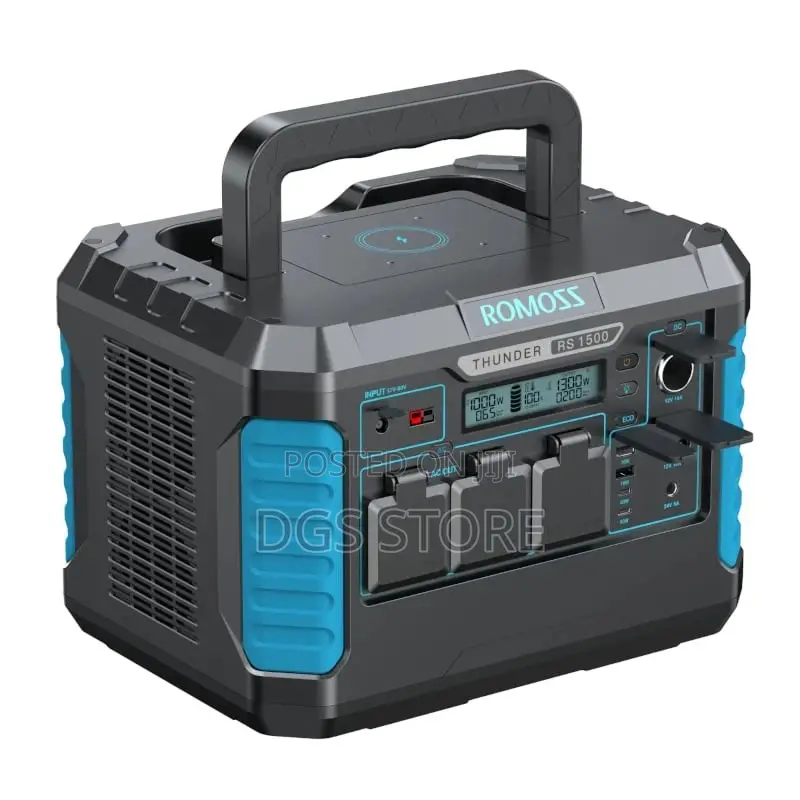 Romoss Portable Power Station Thunder Rs1500 358000mah Bank