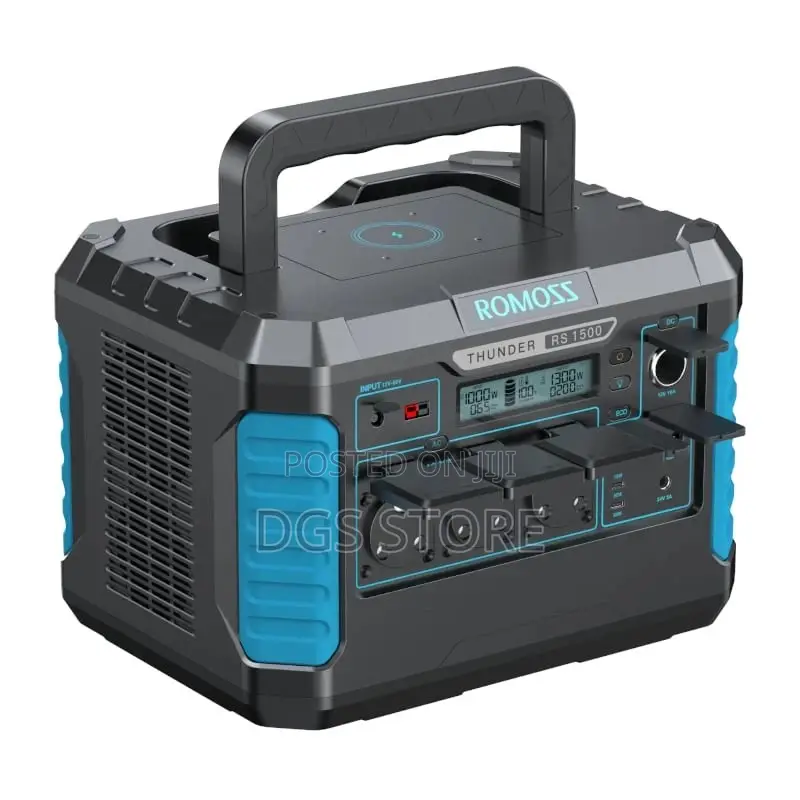 Romoss Portable Power Station Thunder Rs1500 358000mah Bank