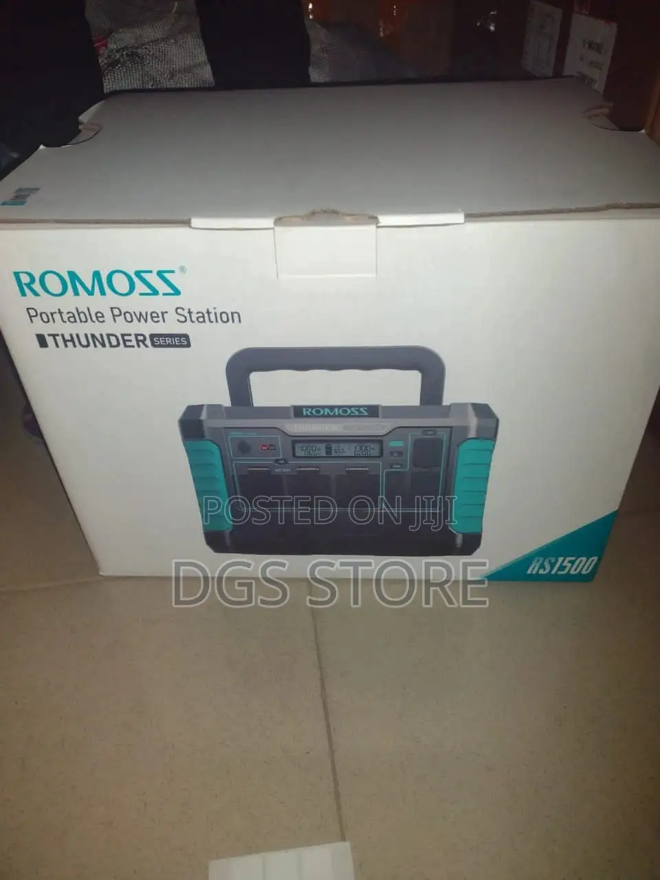 Romoss Portable Power Station Thunder Rs1500 358000mah Bank