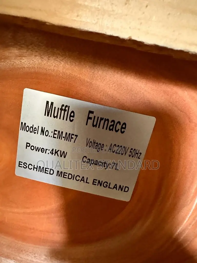 4KW Muffle Furnace (7 Litres )