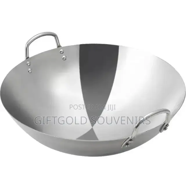 70cm Professional Stainless Wok