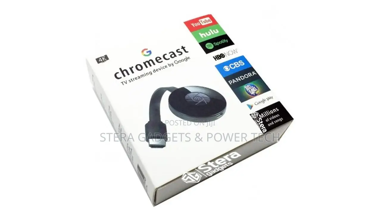 Google Chromecast Wireless Tv Streaming Device Hdmi Dongle