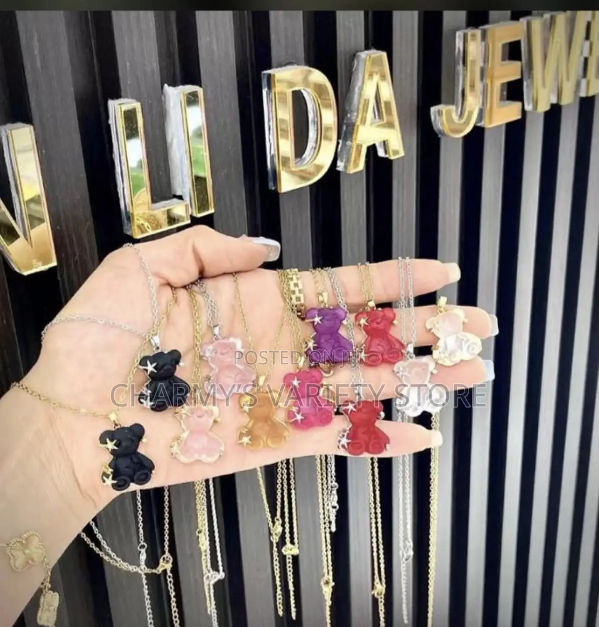Love and Teddy Necklace