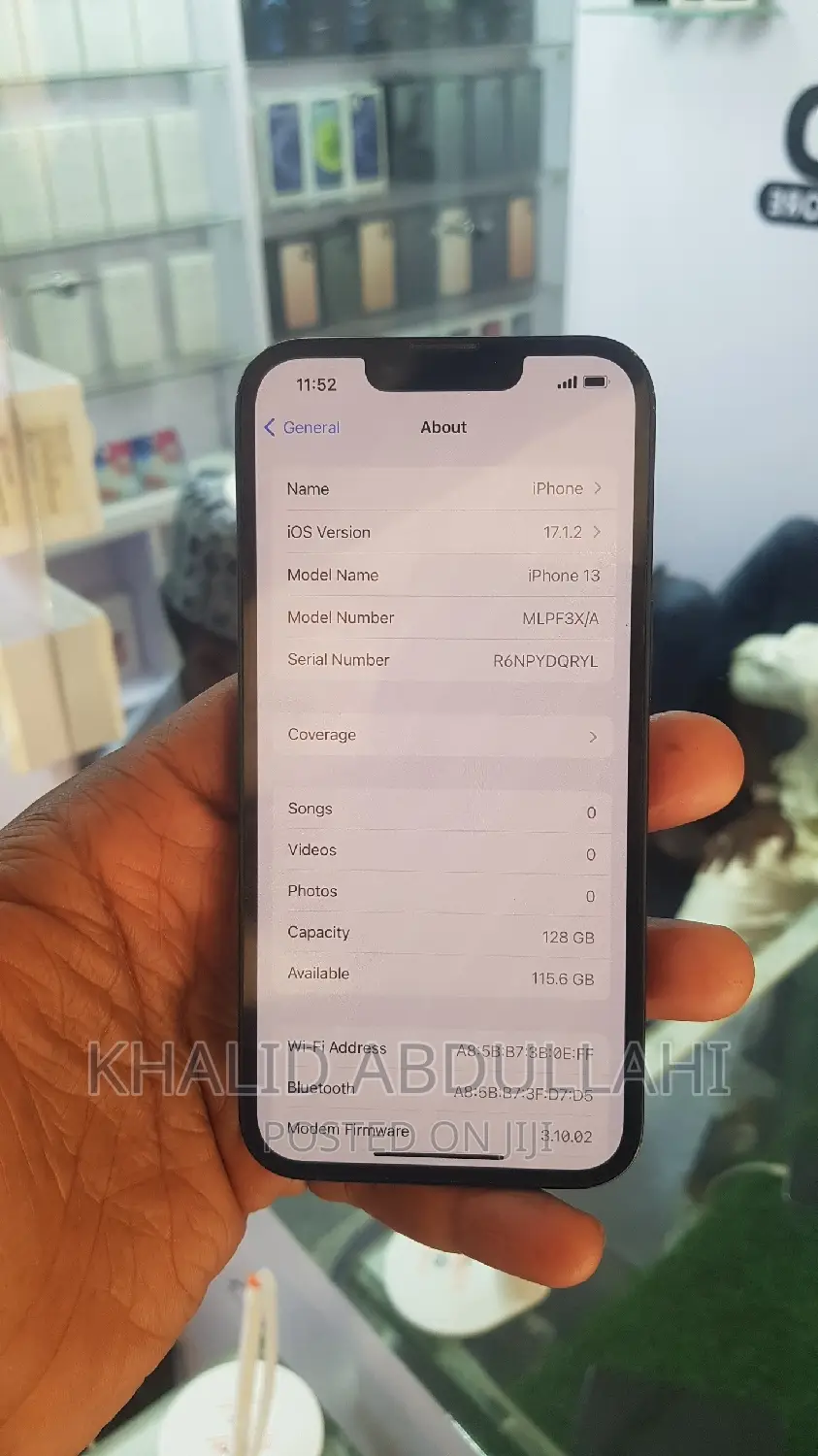 Apple iPhone 13 128 GB Black