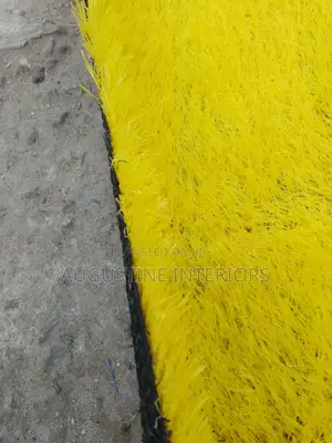 High Quality Turkish Artificial Grass Yellow Color 30mm