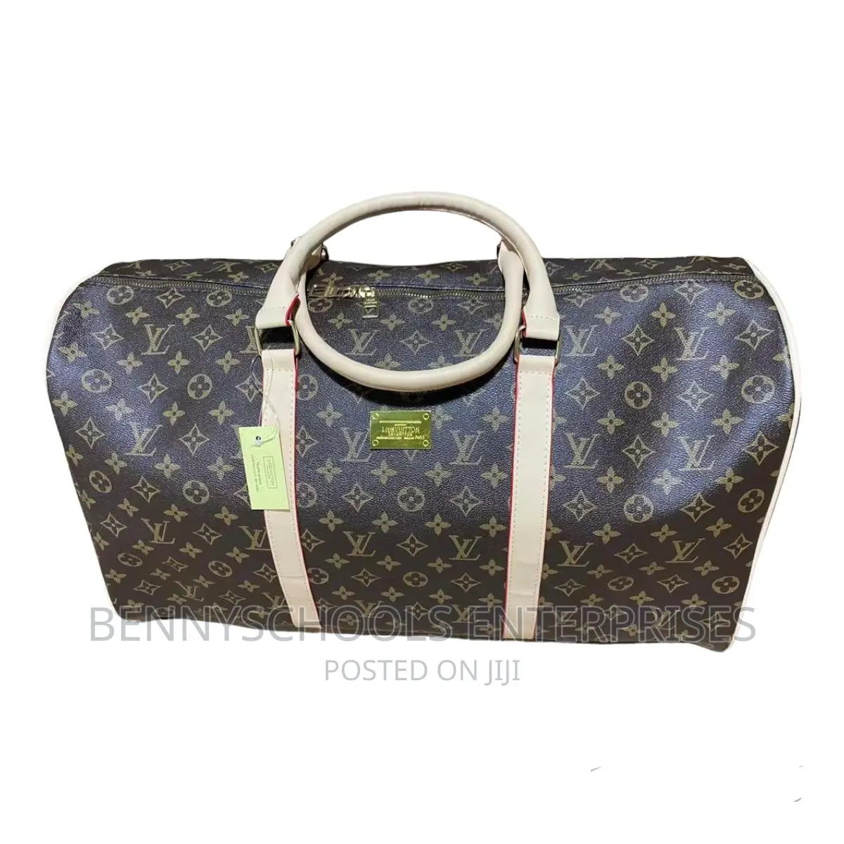 Louis Vuitton Leather Travelling Luggage Bag and Duffle Bag