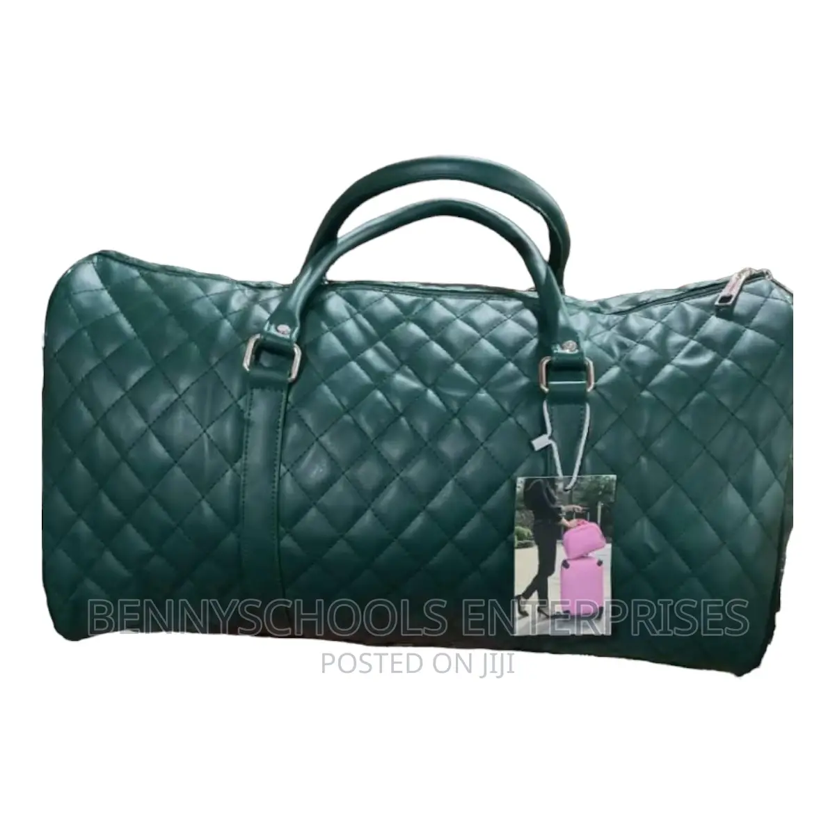 Channel Leather Travelling Luggage Bag and Duffle Bag