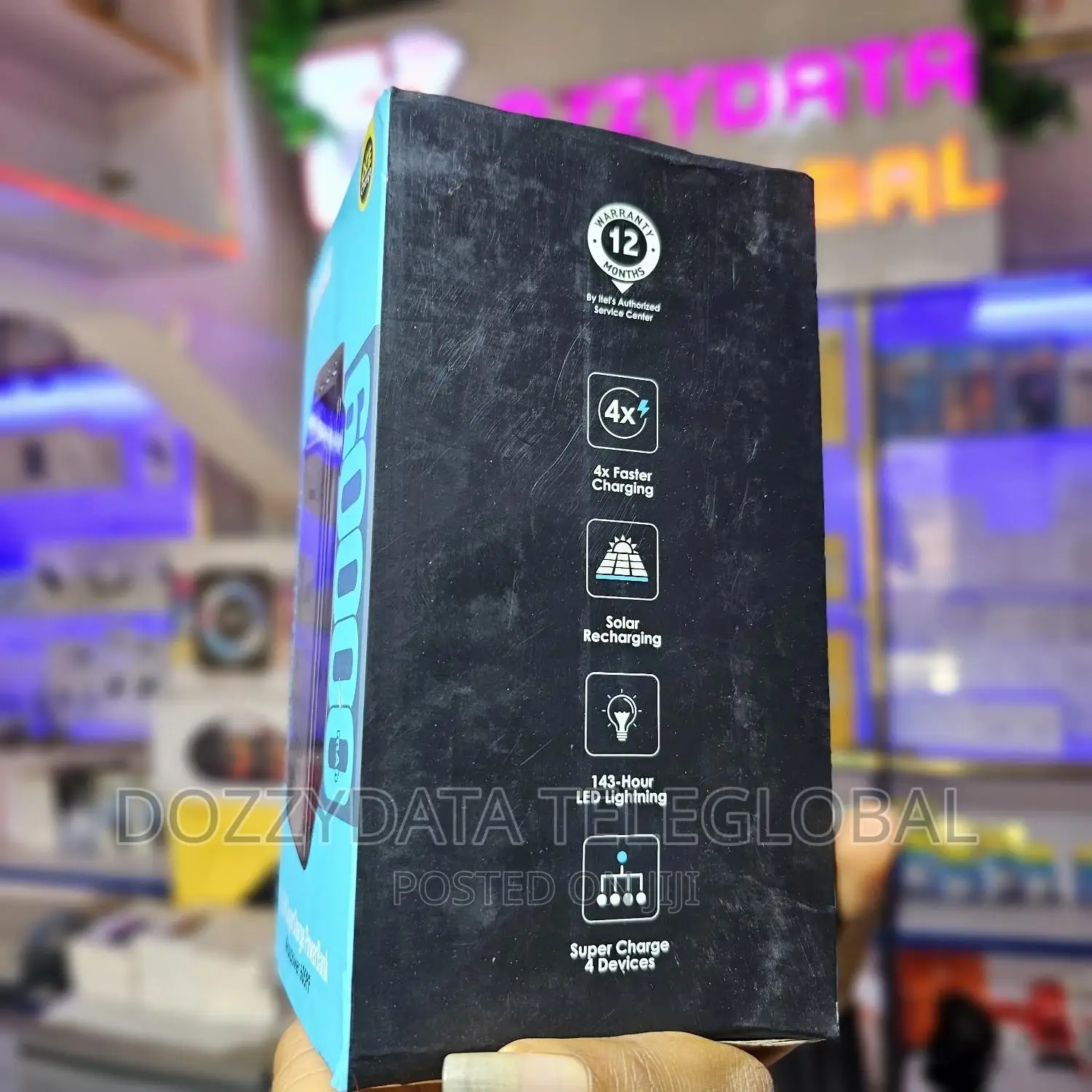Itel Greenew Powerbank - 60000mah - Black