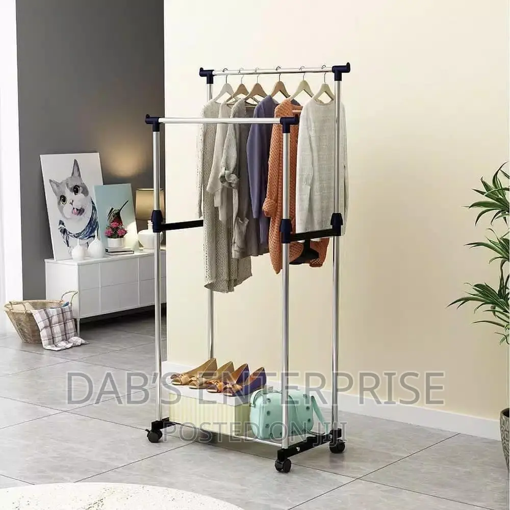 Double Pole Clothes Hanger