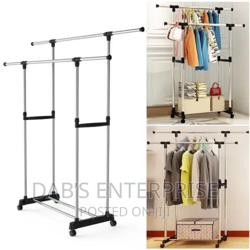 Double Pole Clothes Hanger