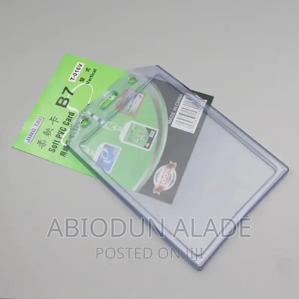 Original Transparent Id Card Holder 10 Pieces