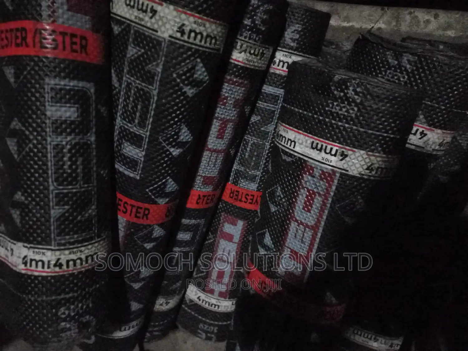 4mm X 1 X 100mtrs Bitumen Felt Polyester Water Proofing
