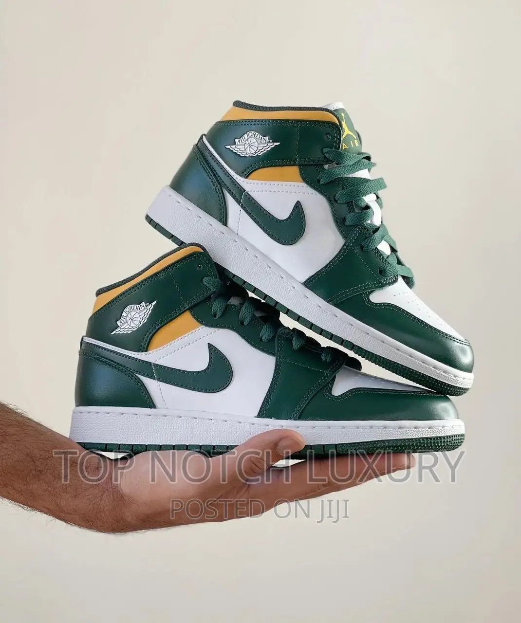 ORIGINAL Air Jordan 1 Mid 'Sonics MEN WOMEN