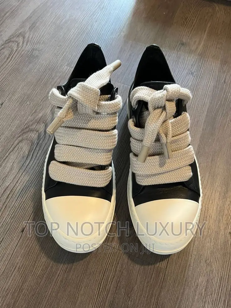 Original Rick Owens Black DRKSHDW Jumbo Lace Men Women