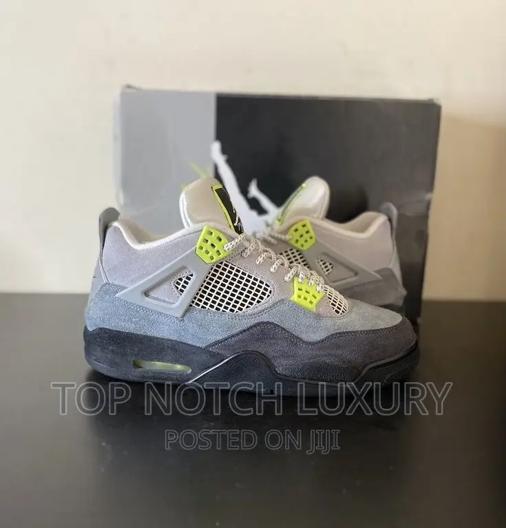 *Air Jordan 4 Retro '95 Neon' (ORIGINAL QUALITY)