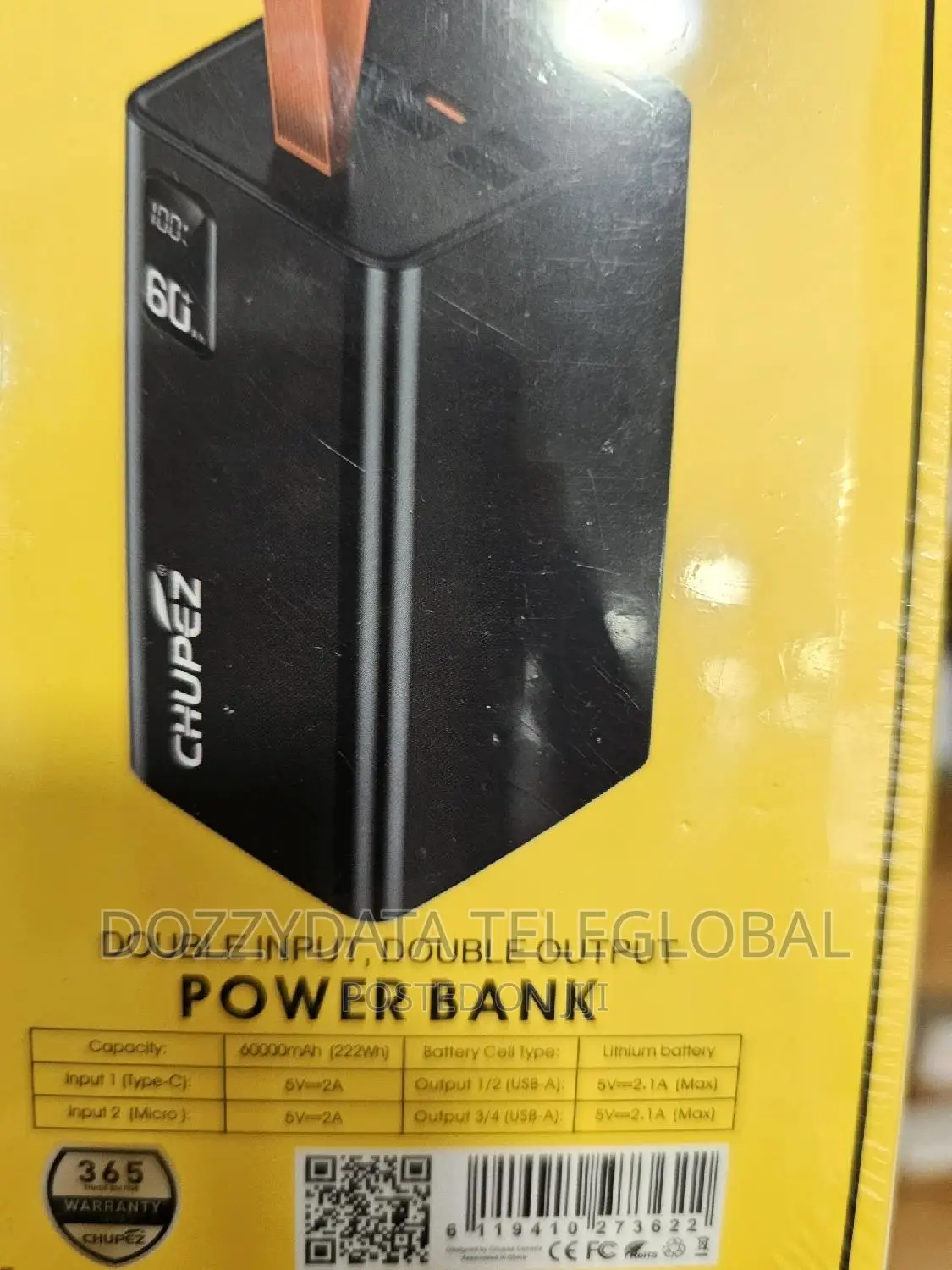 Chupez Transformer 60000mah Power Bank