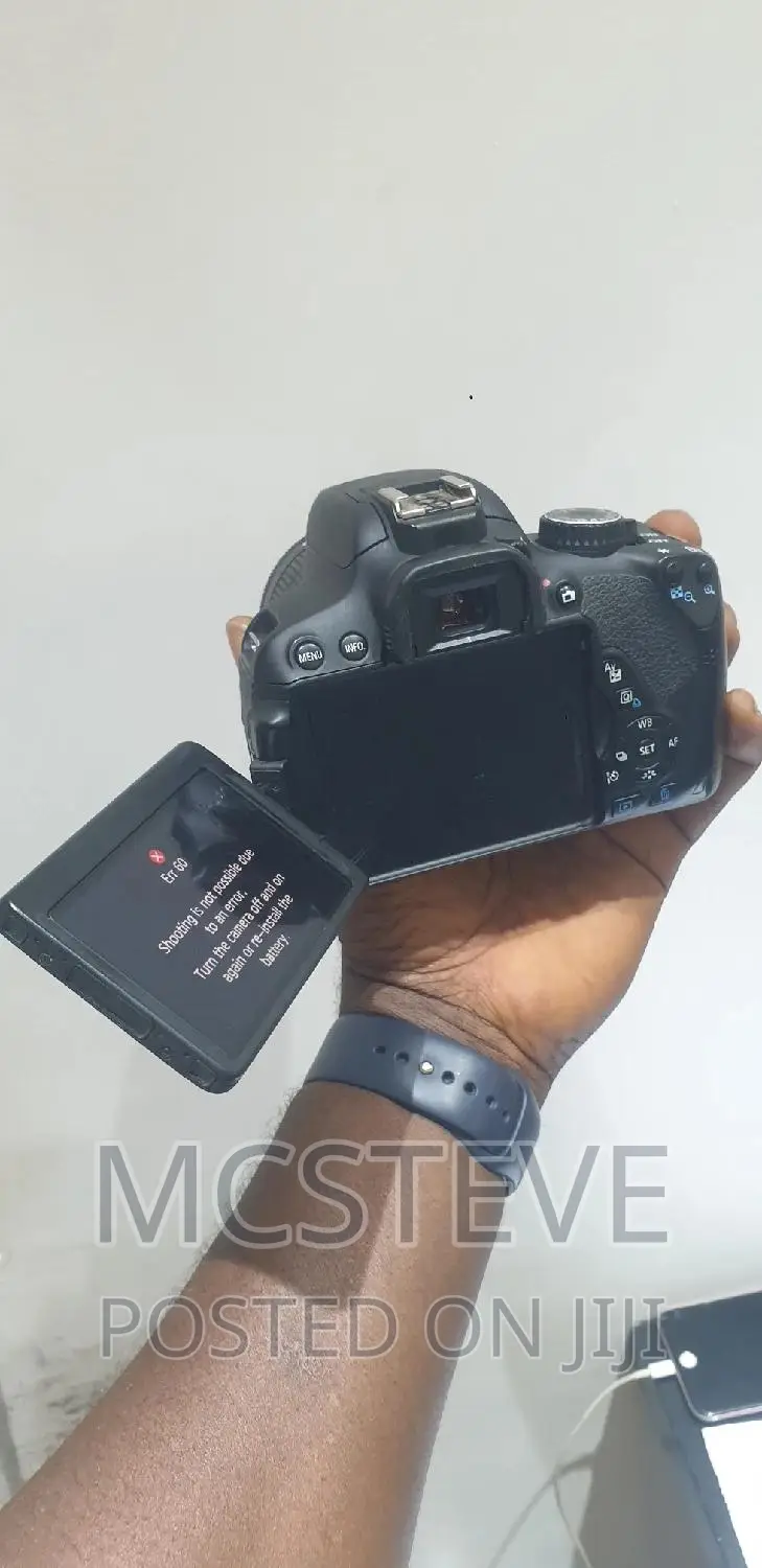 Canon EOS 650D DSLR Camera With 18 - 55MM Lens