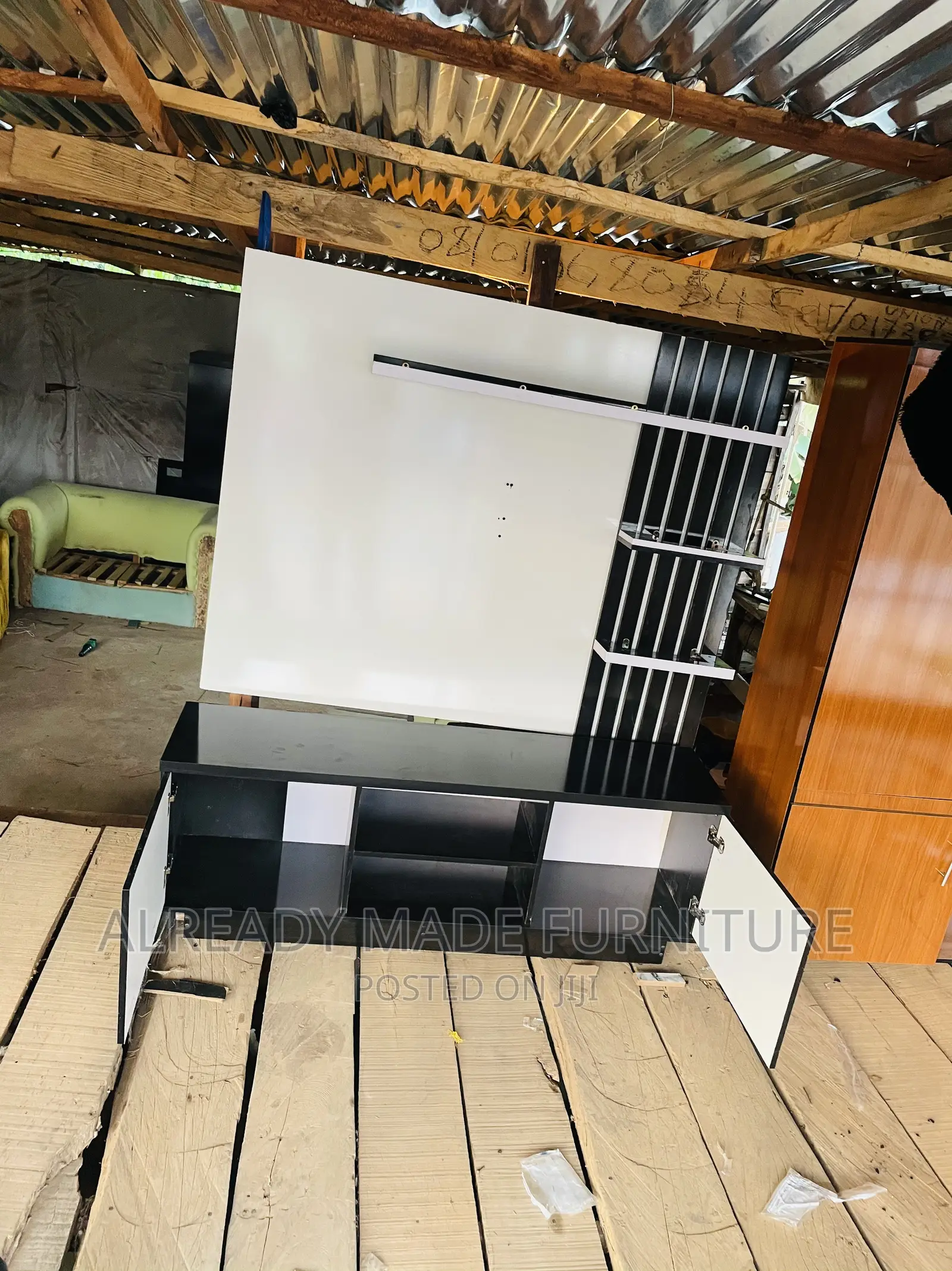 Tv Console Shelf