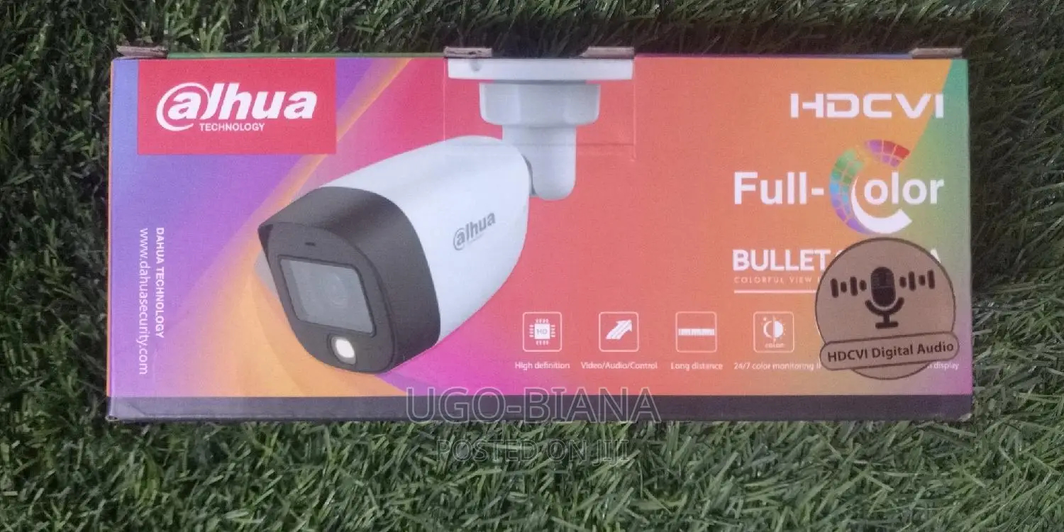 Dahua Fullcolor Day Night Vision CCTV Camera With Audio